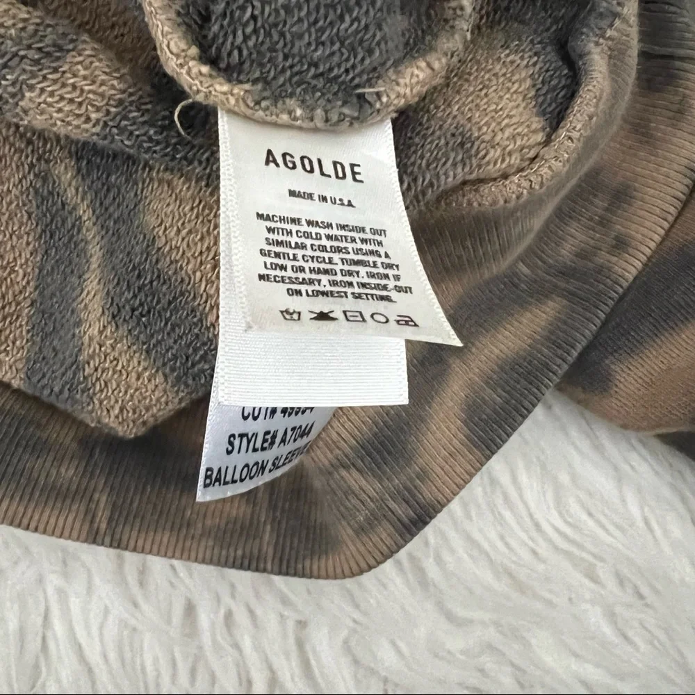 AGOLDE Richie Tie-Dyed Sweatshirt - Picture 12 of 13